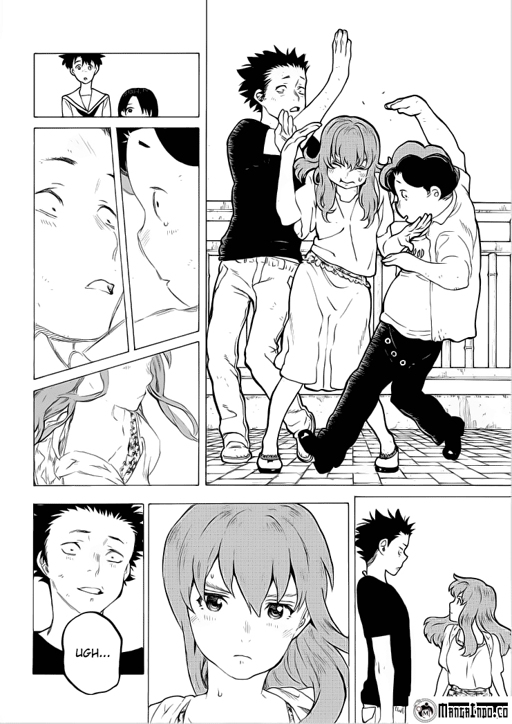 Koe no Katachi Bab 36 halaman 16