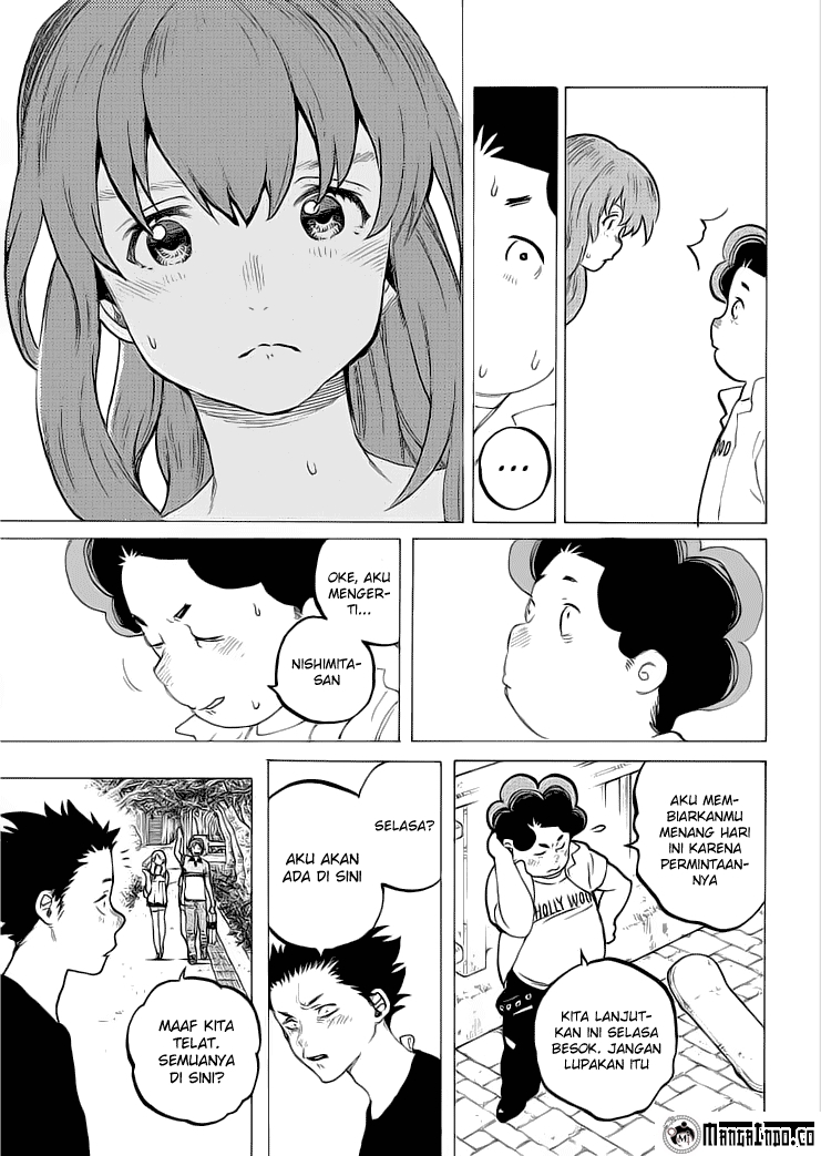 Koe no Katachi Bab 36 halaman 17