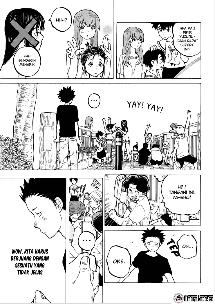 Koe no Katachi Bab 36 halaman 19