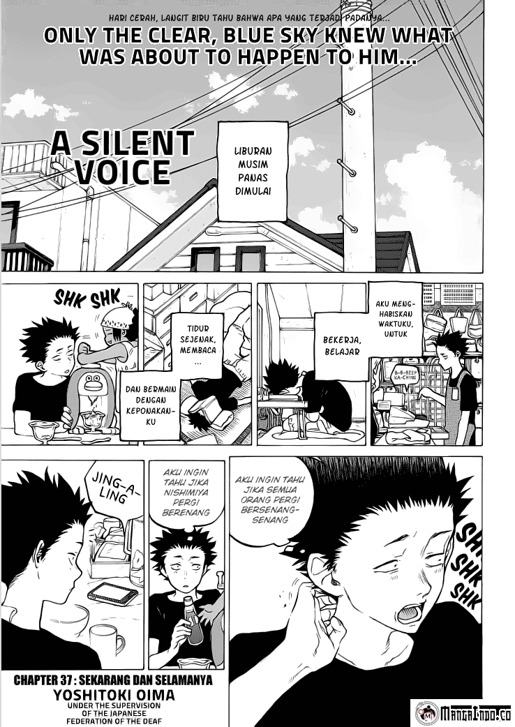 Koe no Katachi Bab 37 halaman 2