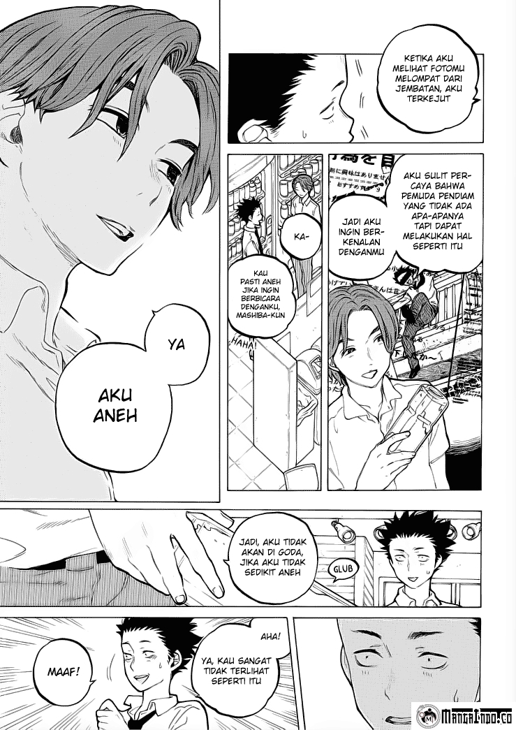 Koe no Katachi Bab 37 halaman 10