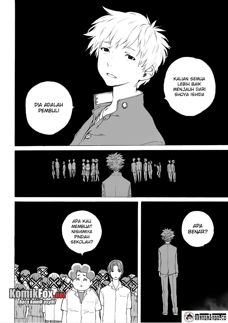 Koe no Katachi Bab 37 halaman 15