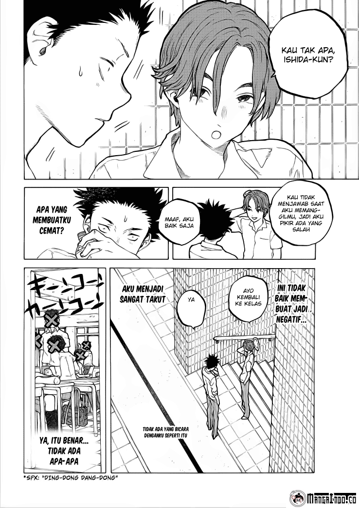 Koe no Katachi Bab 37 halaman 17