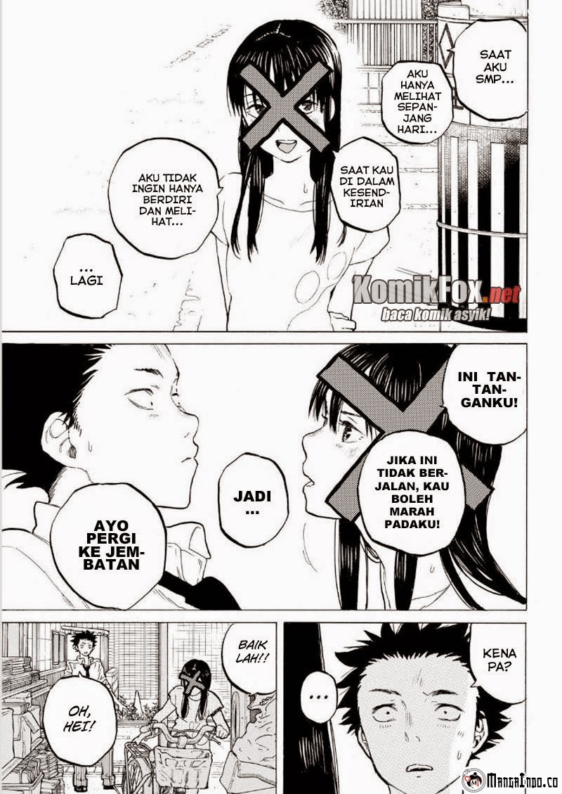 Koe no Katachi chapter 38 halaman 18