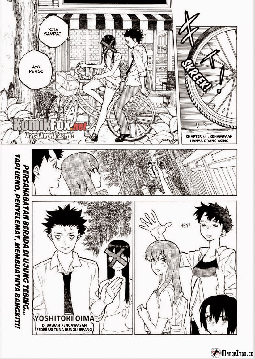 Koe no Katachi Bab 39 halaman 2