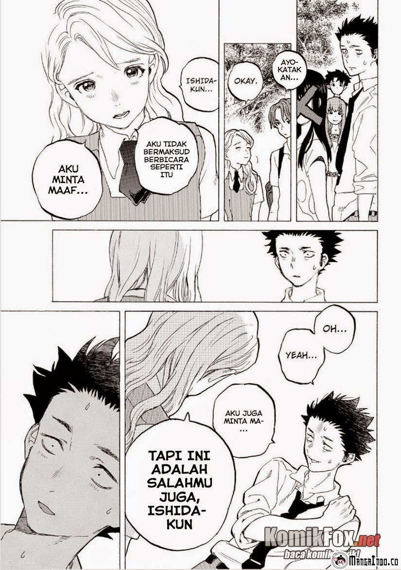 Koe no Katachi Bab 39 halaman 4