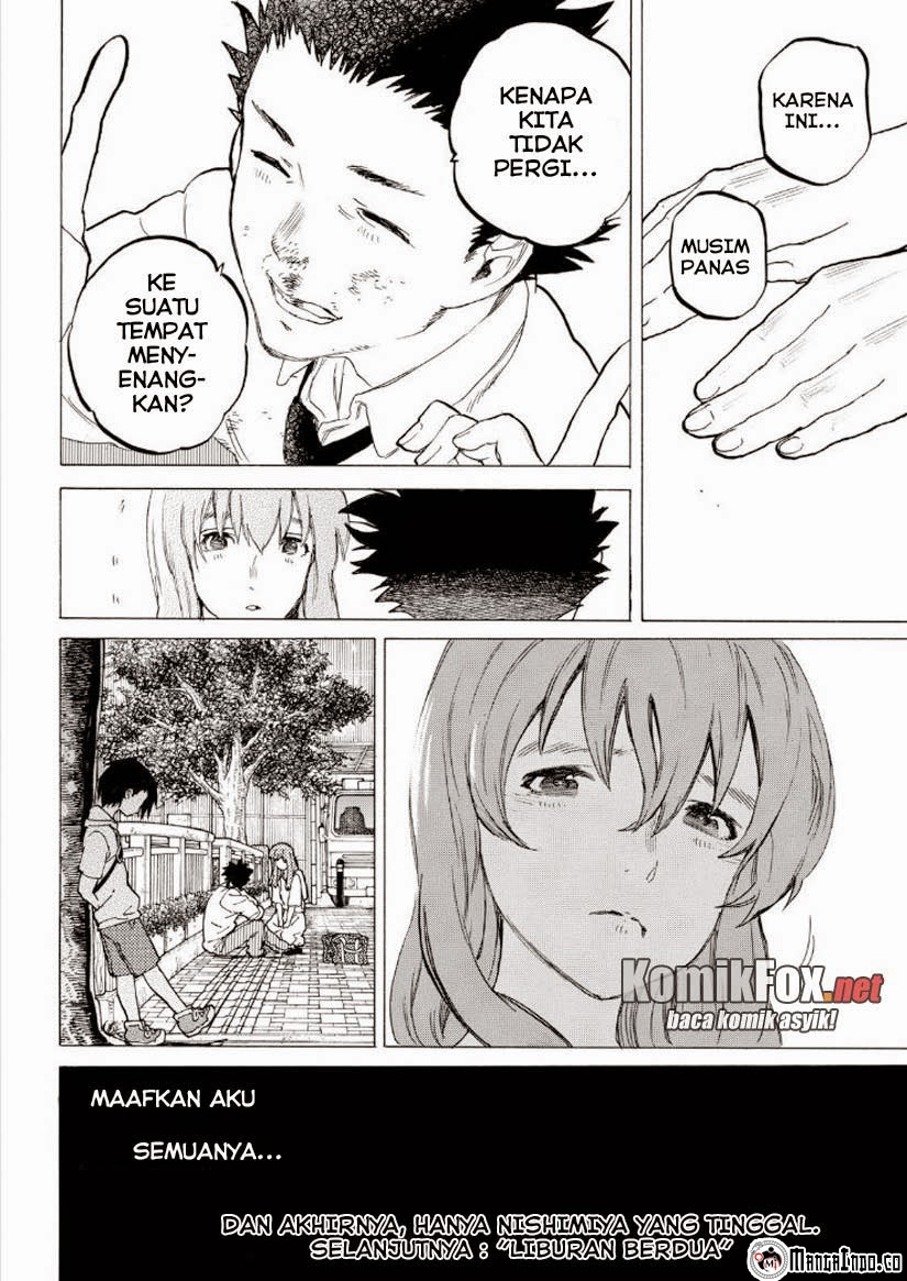 Koe no Katachi Bab 39 halaman 19