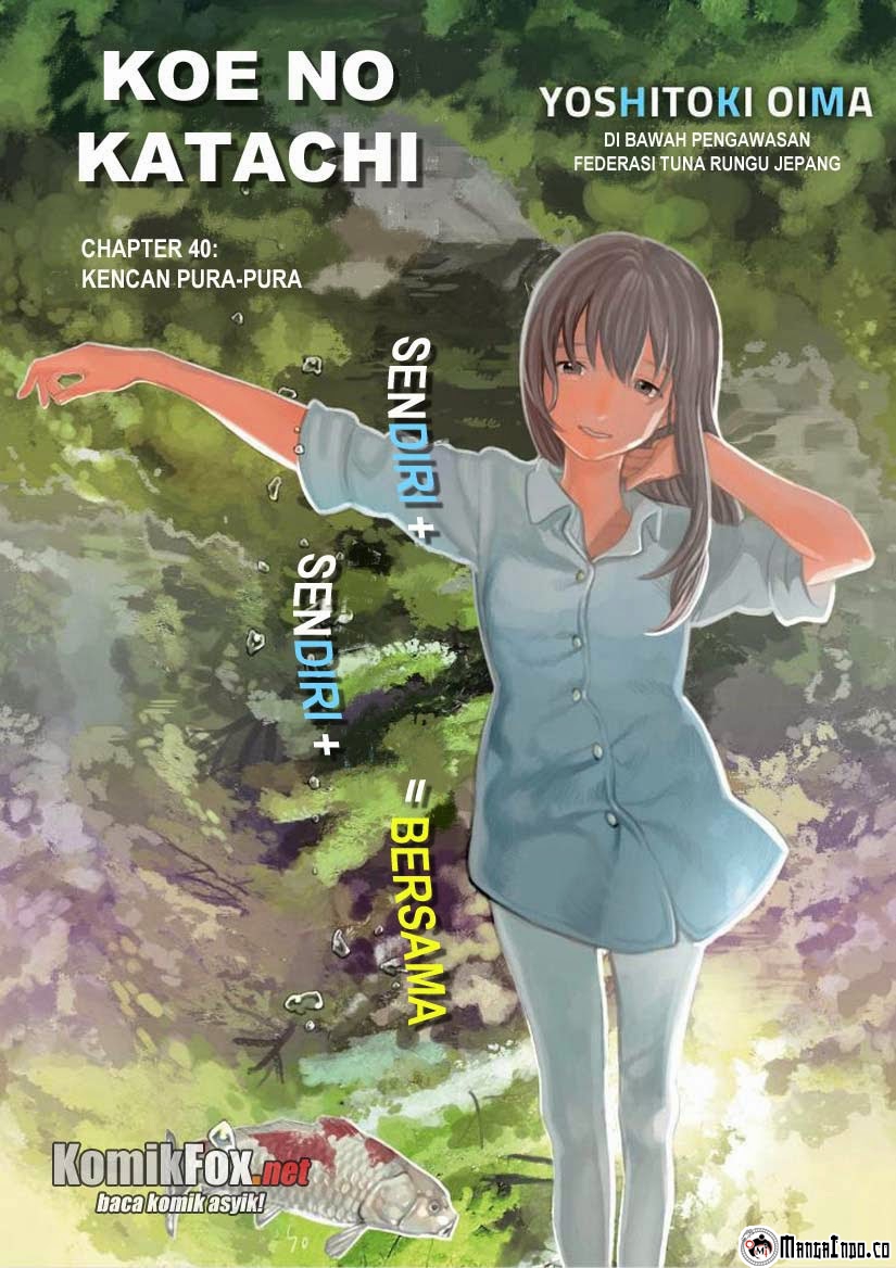 Koe no Katachi Bab 40 halaman 2
