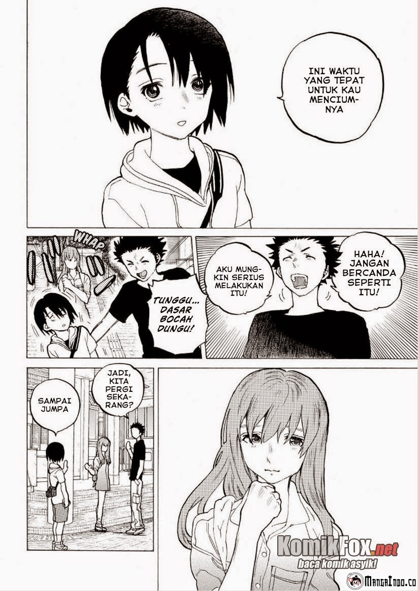 Koe no Katachi Bab 40 halaman 4