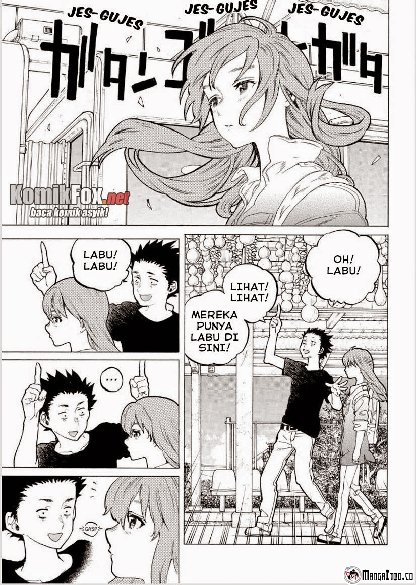 Koe no Katachi Bab 40 halaman 7
