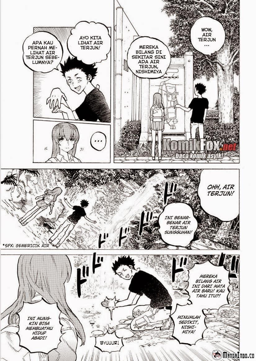 Koe no Katachi Bab 40 halaman 11