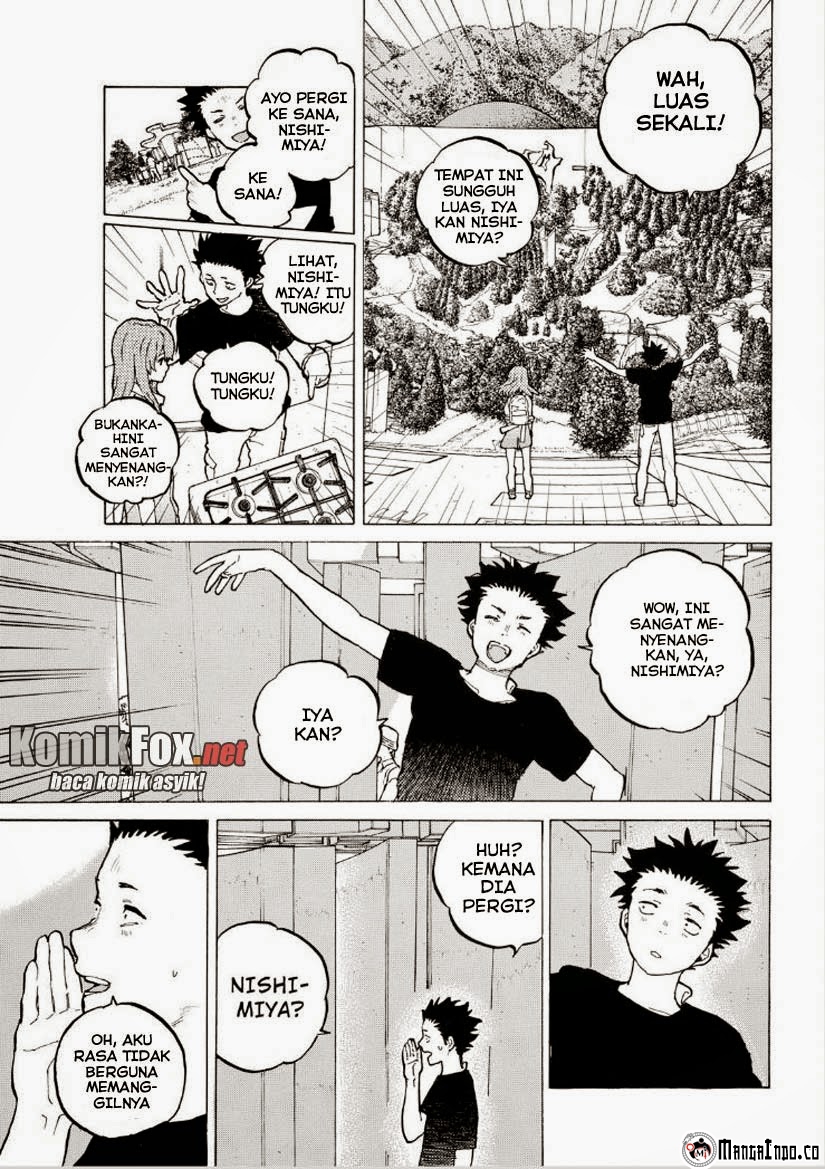 Koe no Katachi Bab 40 halaman 13