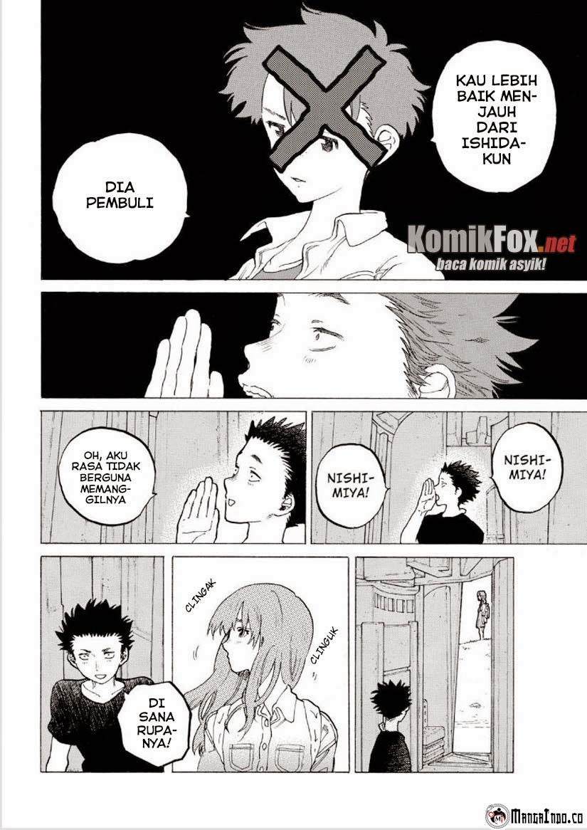 Koe no Katachi Bab 40 halaman 14