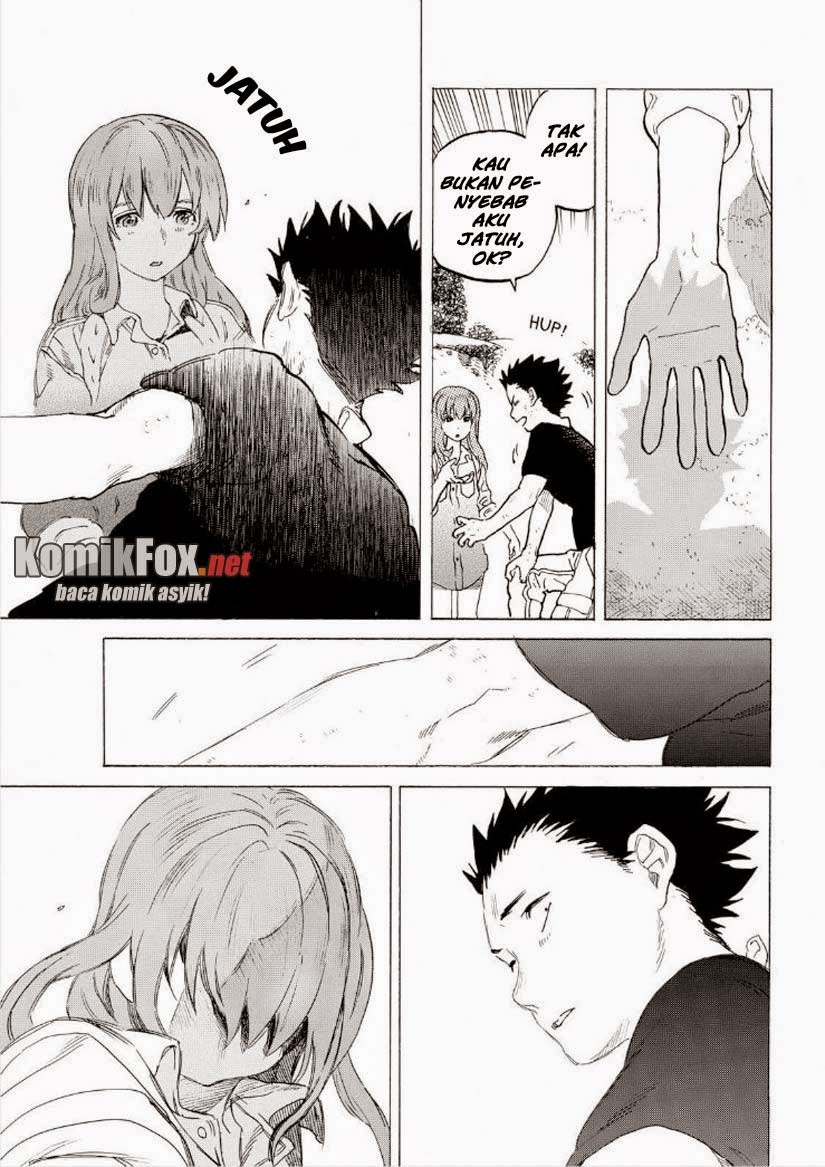 Koe no Katachi Bab 40 halaman 19