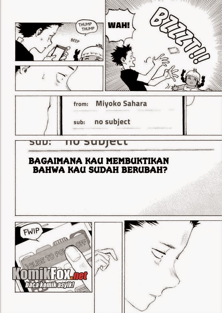 Koe no Katachi Bab 41 halaman 3
