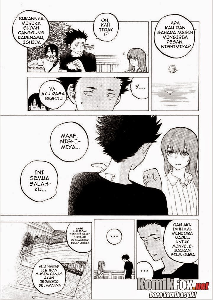 Koe no Katachi Bab 41 halaman 6