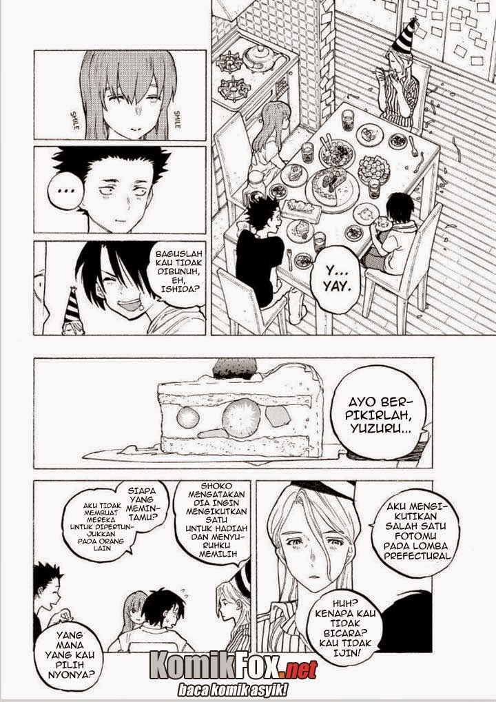 Koe no Katachi Bab 41 halaman 13