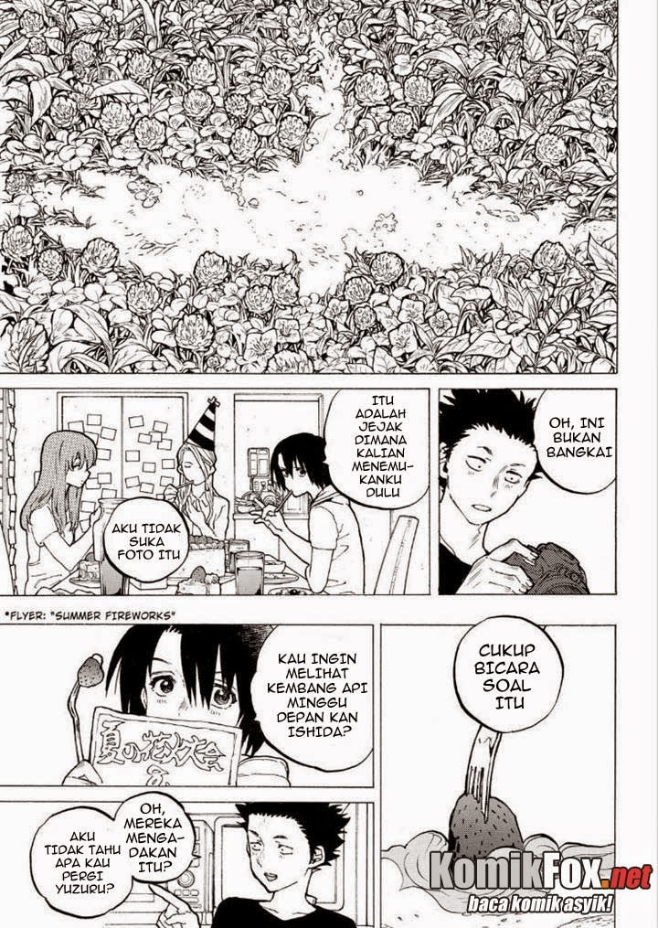 Koe no Katachi Bab 41 halaman 14
