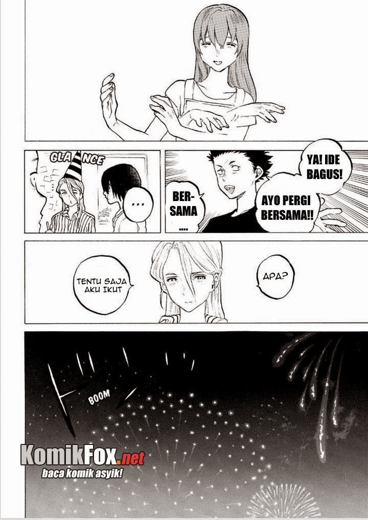 Koe no Katachi Bab 41 halaman 15