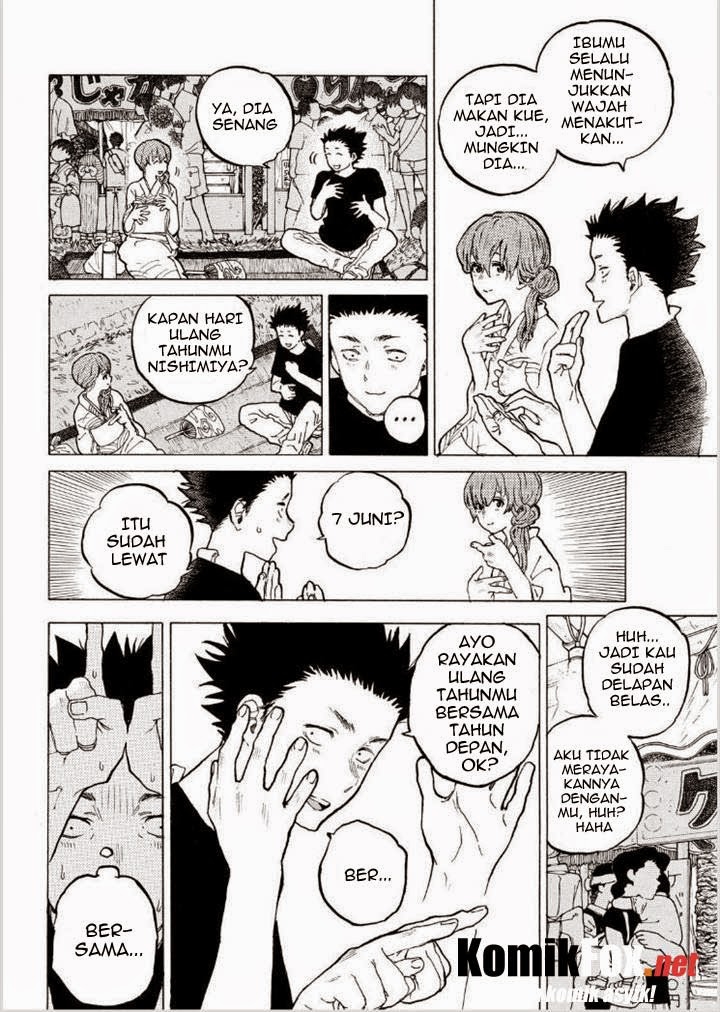 Koe no Katachi Bab 42 halaman 3