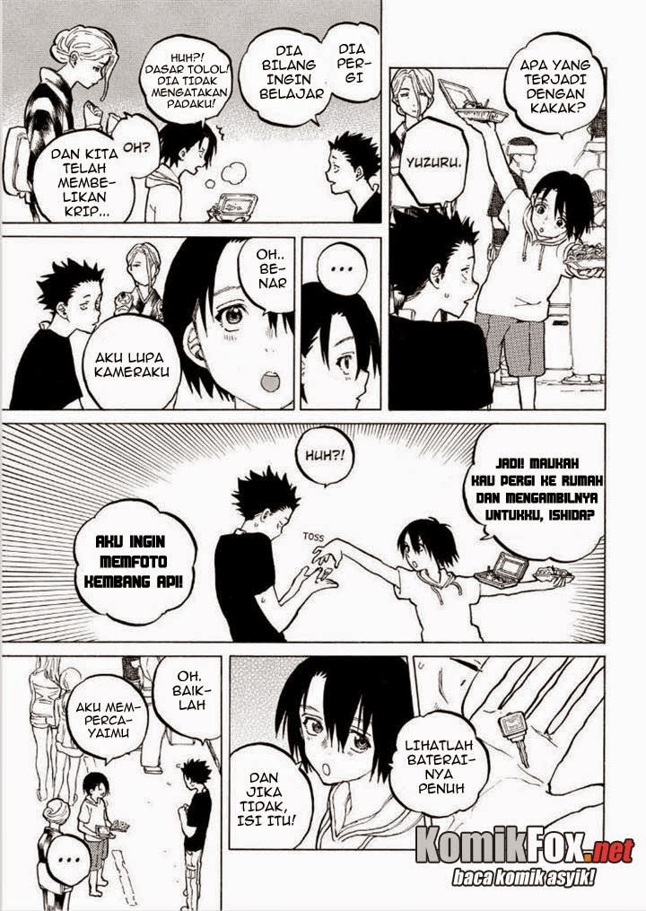 Koe no Katachi Bab 42 halaman 8