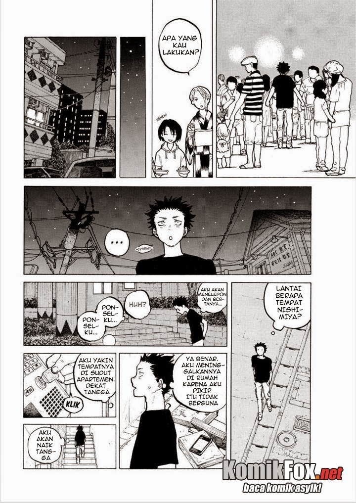 Koe no Katachi Bab 42 halaman 9