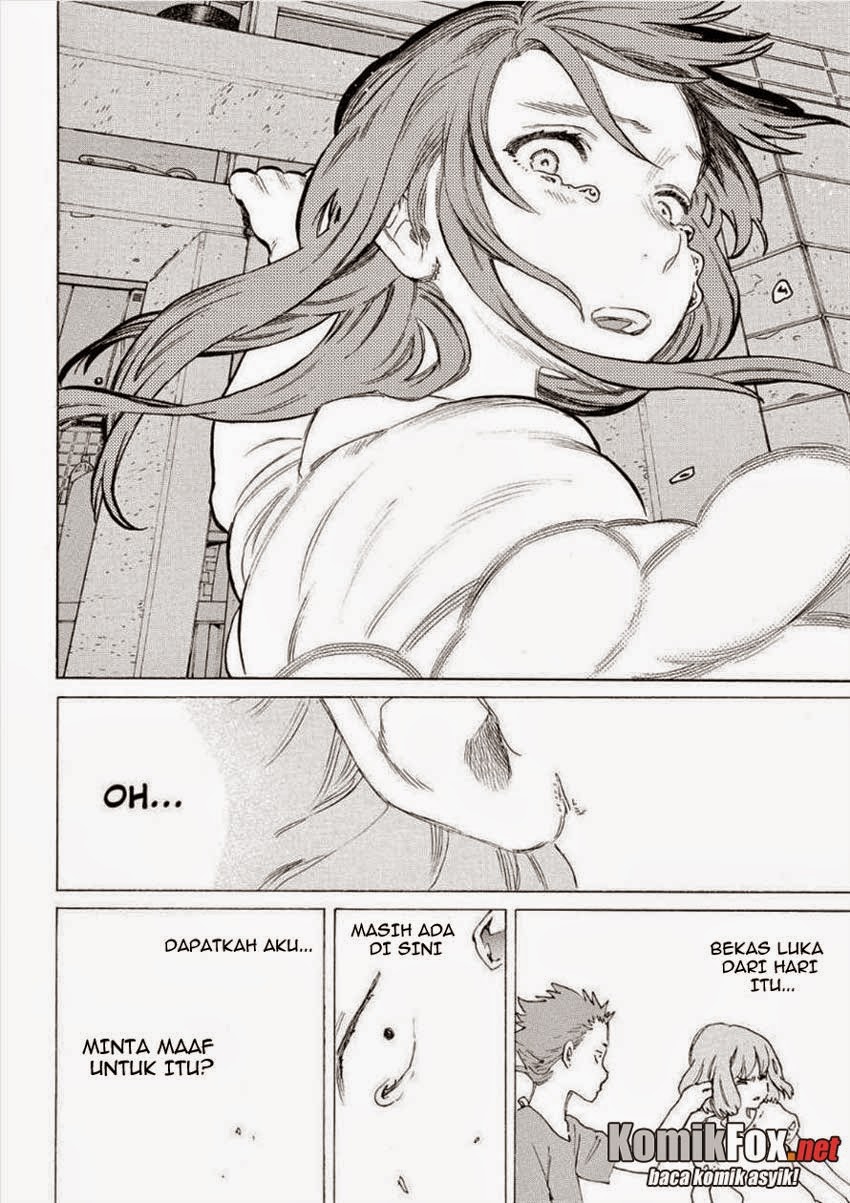 Koe no Katachi Bab 43 halaman 18