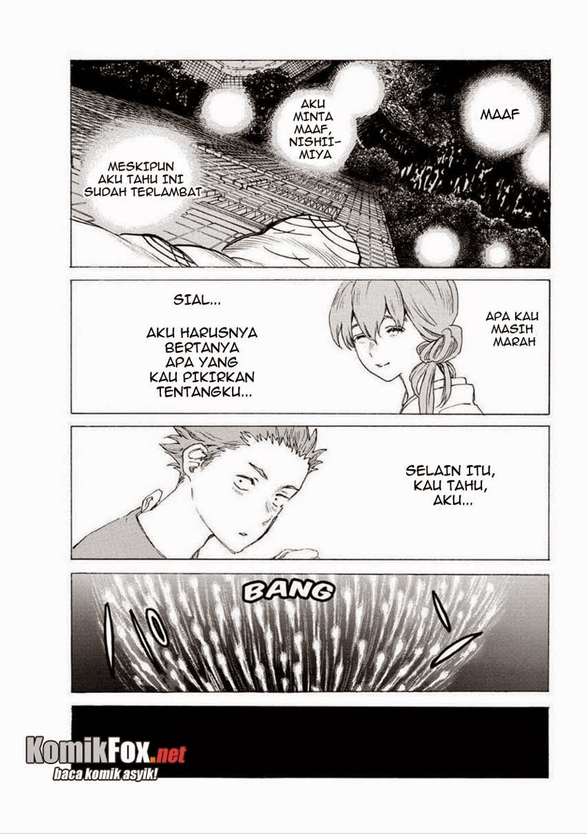 Koe no Katachi Bab 43 halaman 19