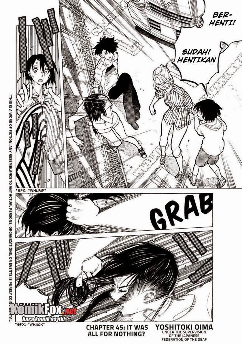 Koe no Katachi Bab 45 halaman 3