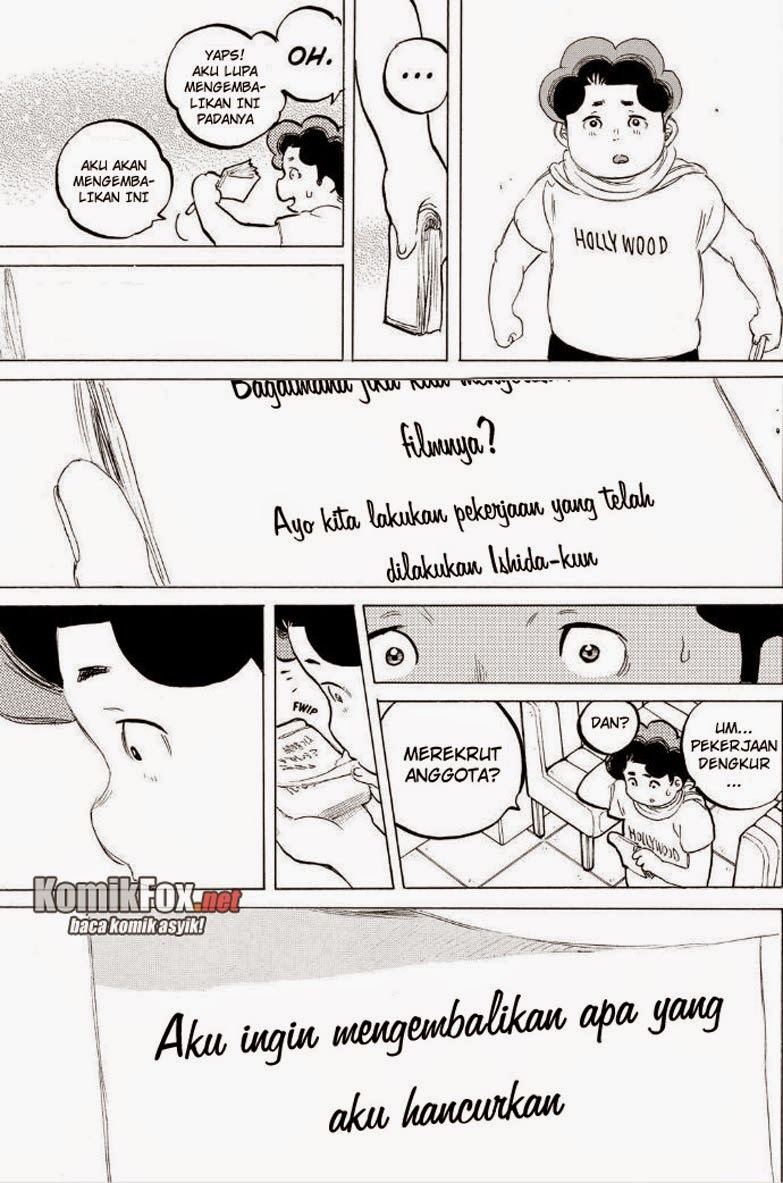 Koe no Katachi Bab 46 halaman 18
