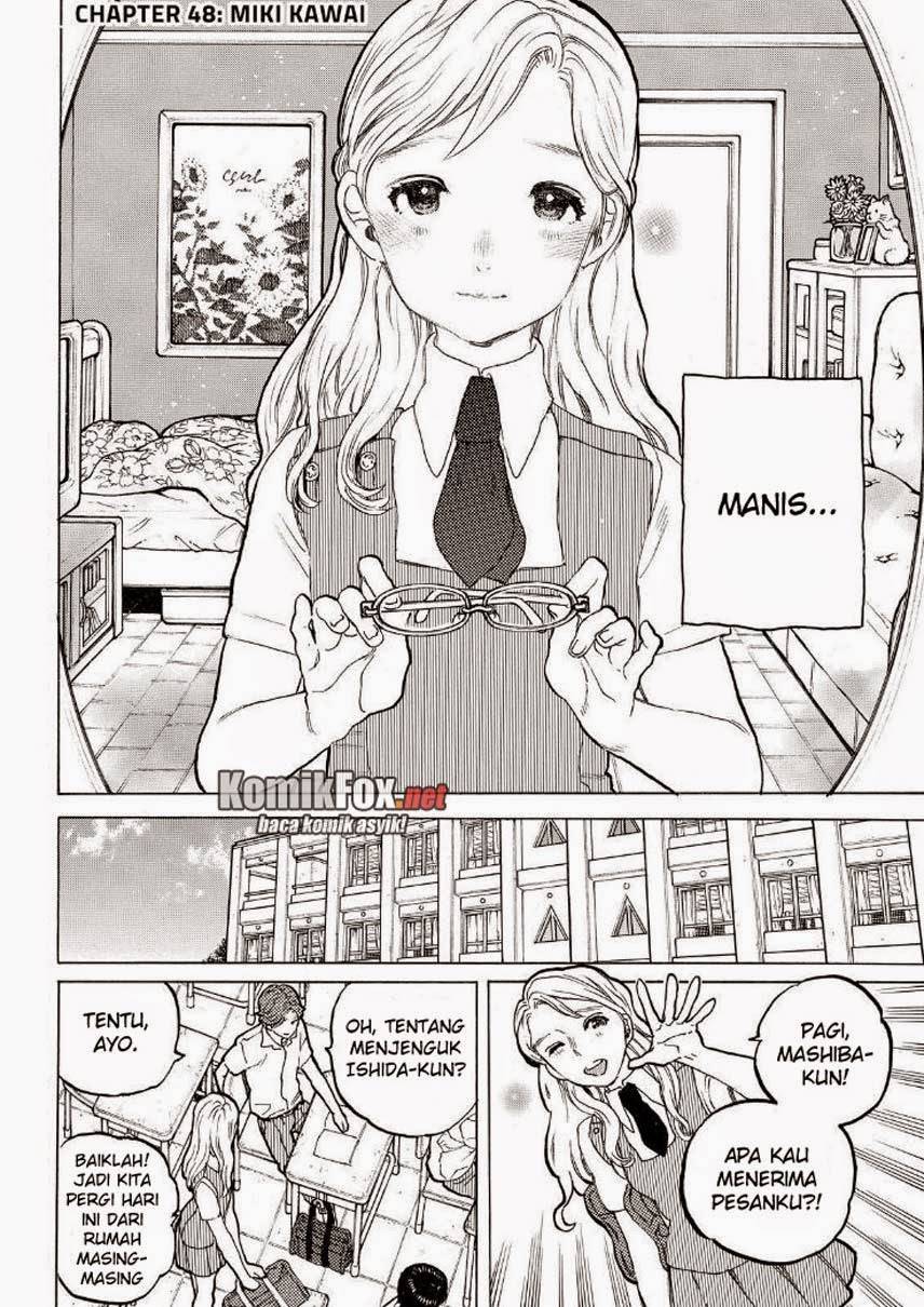 Koe no Katachi Bab 48 halaman 3