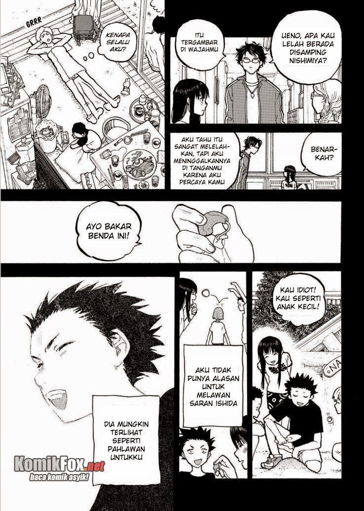 Koe no Katachi Bab 50 halaman 4