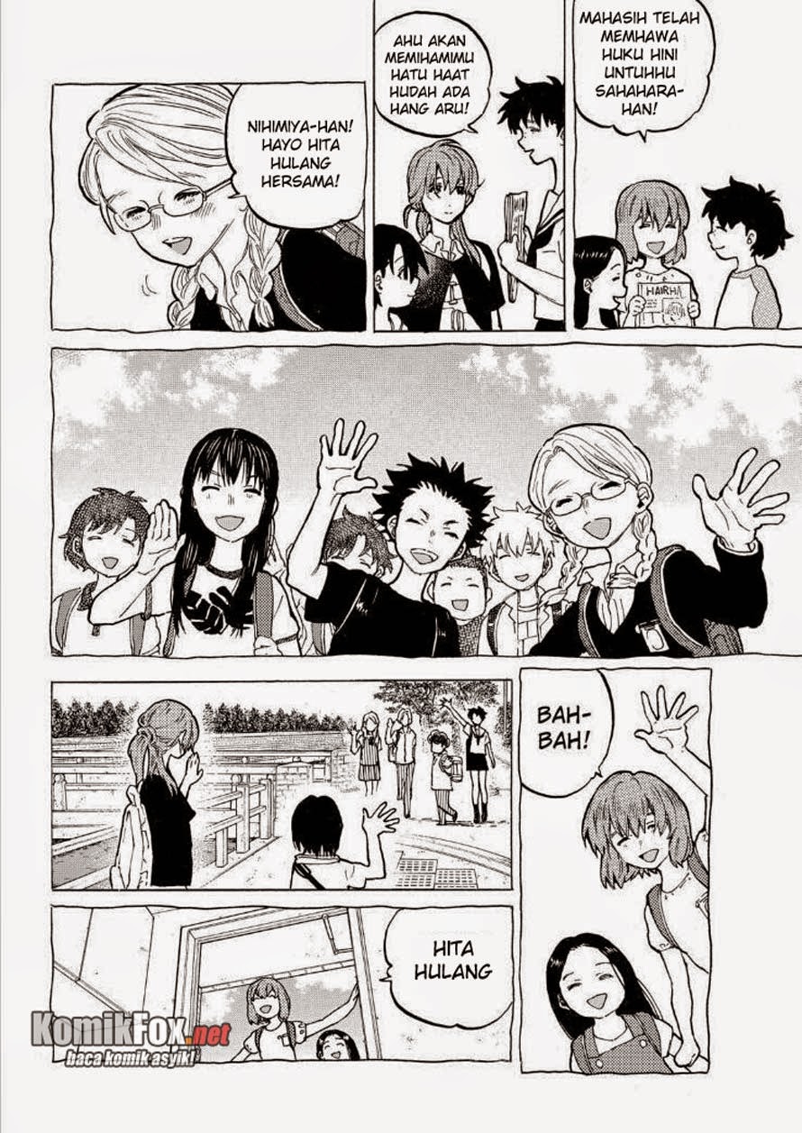 Koe no Katachi Bab 51 halaman 11