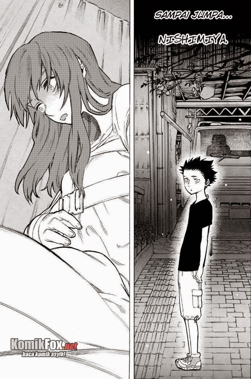 Koe no Katachi Bab 51 halaman 18