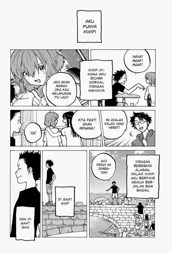 Koe no Katachi Bab 53 halaman 6