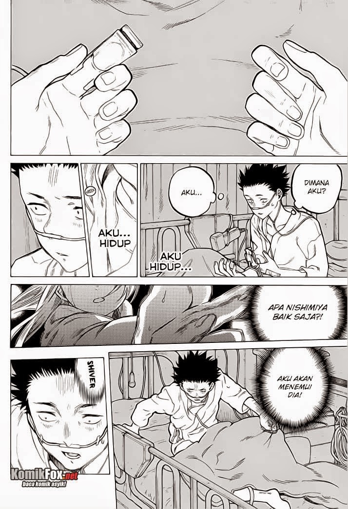 Koe no Katachi Bab 53 halaman 10