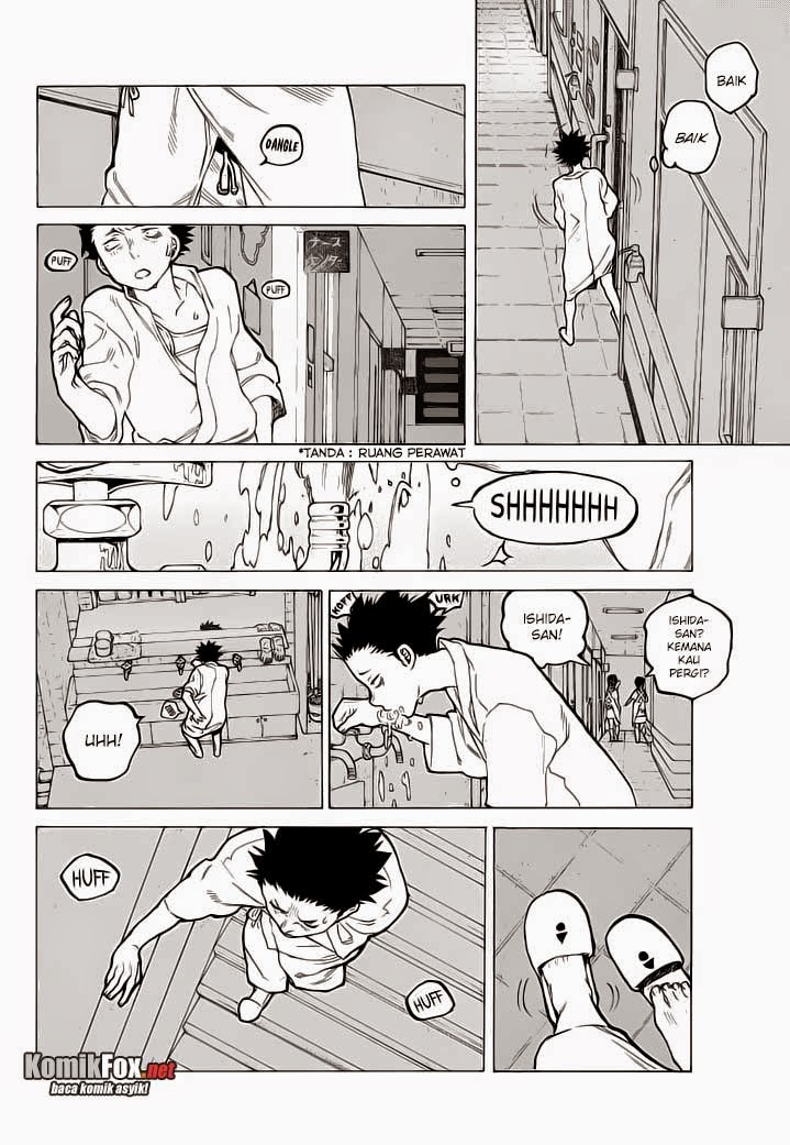 Koe no Katachi Bab 53 halaman 14
