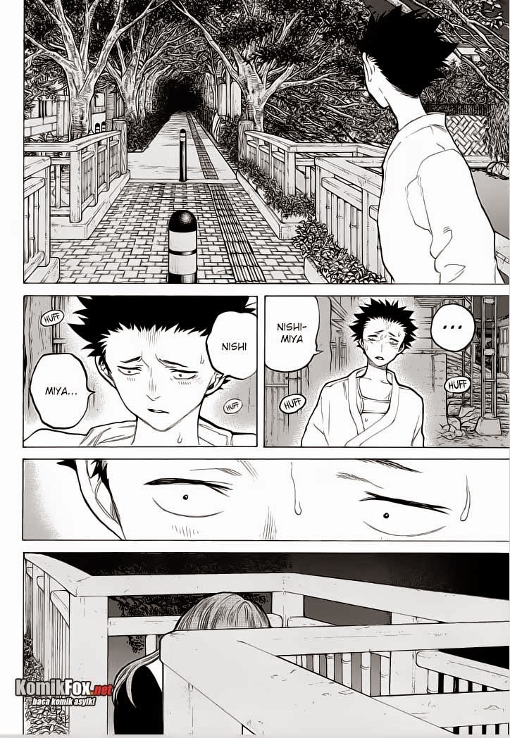 Koe no Katachi Bab 53 halaman 16