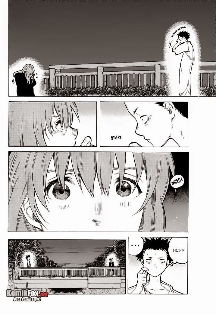 Koe no Katachi Bab 53 halaman 20