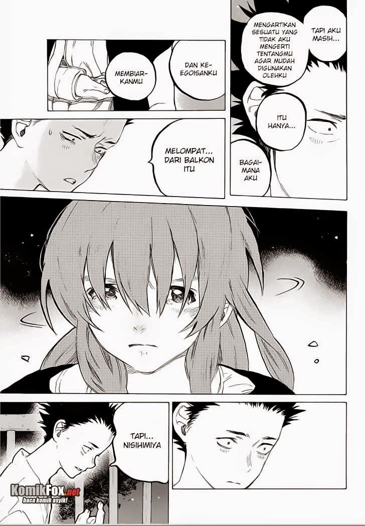 Koe no Katachi Bab 54 halaman 8