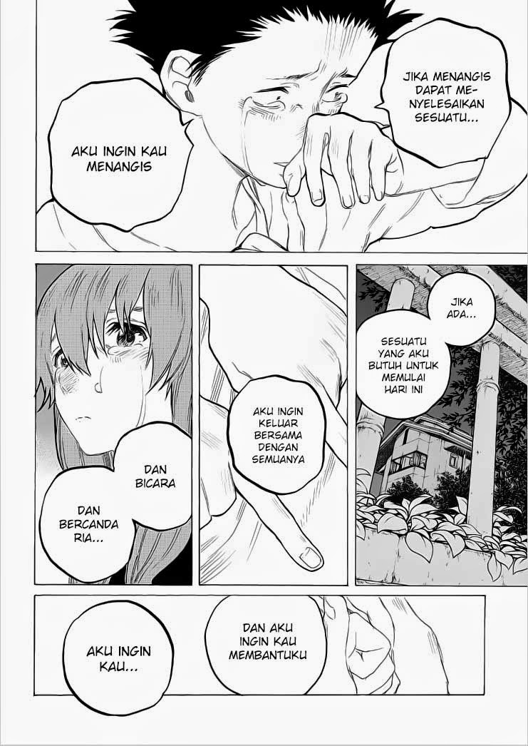 Koe no Katachi Bab 54 halaman 15