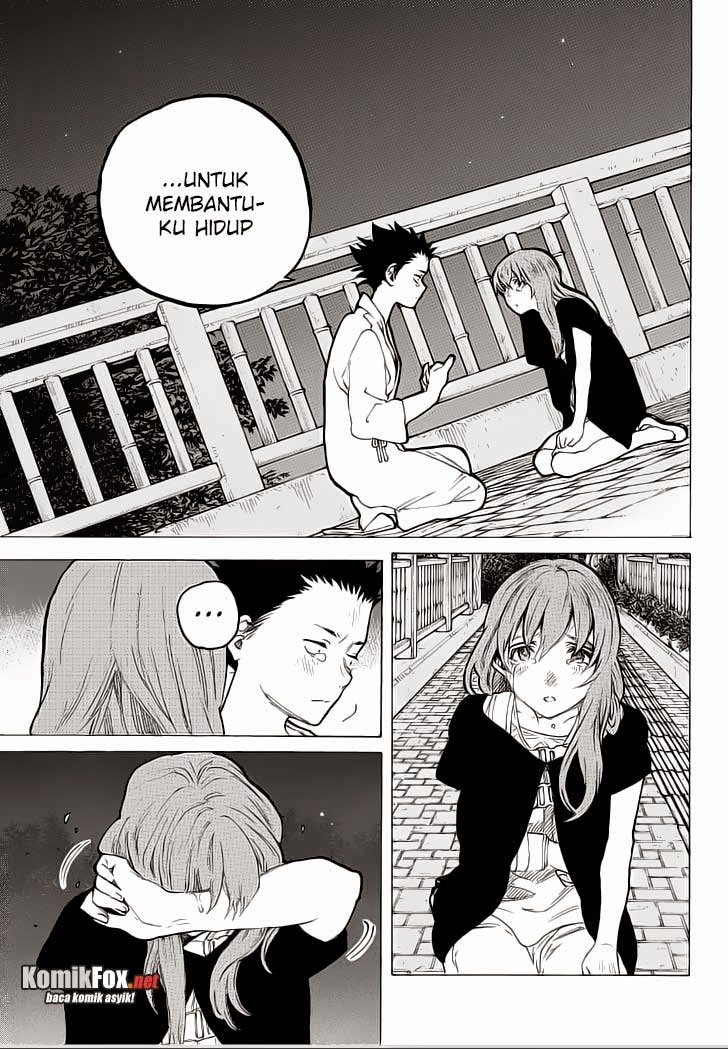 Koe no Katachi Bab 54 halaman 16