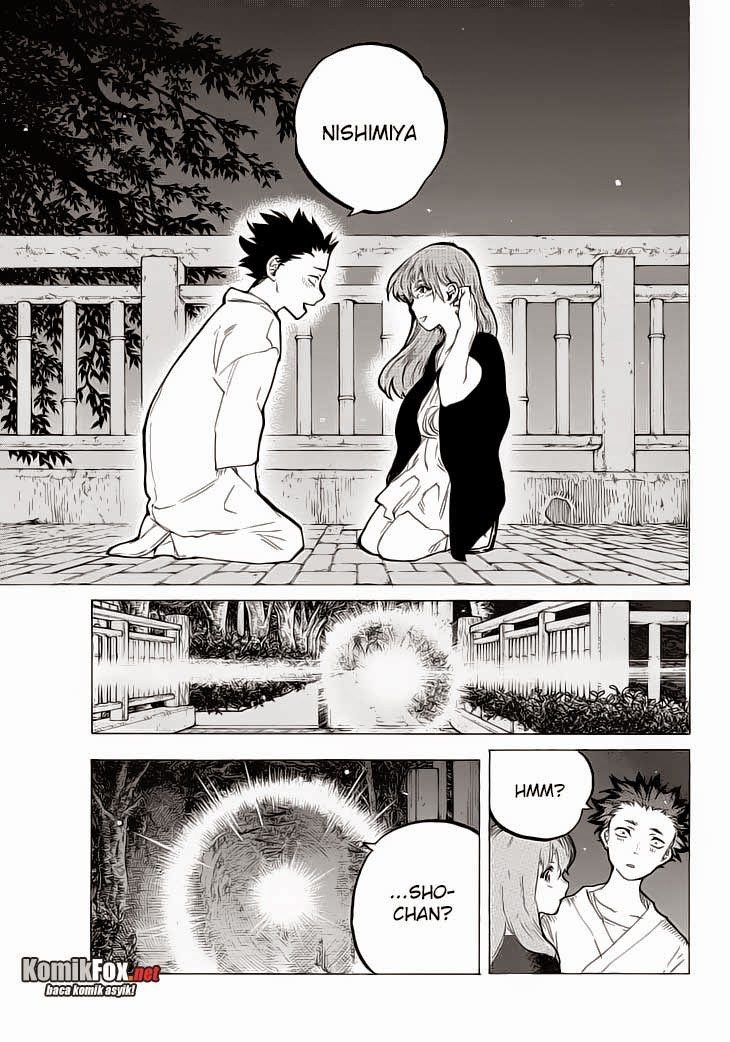 Koe no Katachi Bab 54 halaman 18