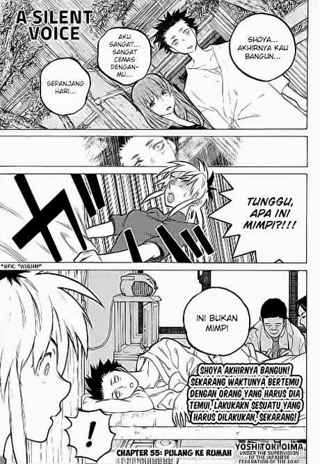 Koe no Katachi Bab 55 halaman 2