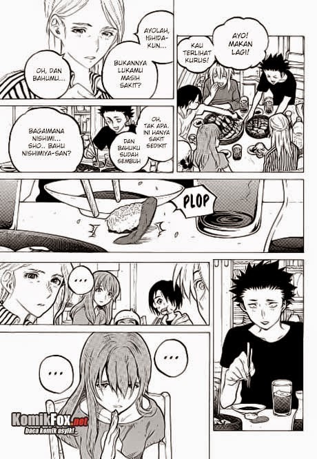 Koe no Katachi Bab 55 halaman 12