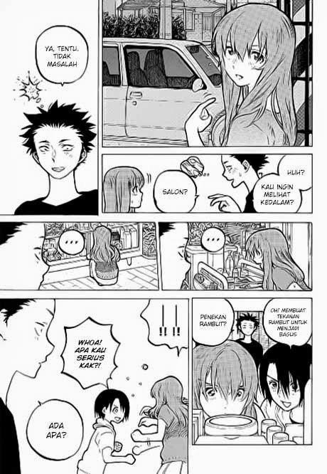 Koe no Katachi Bab 55 halaman 16