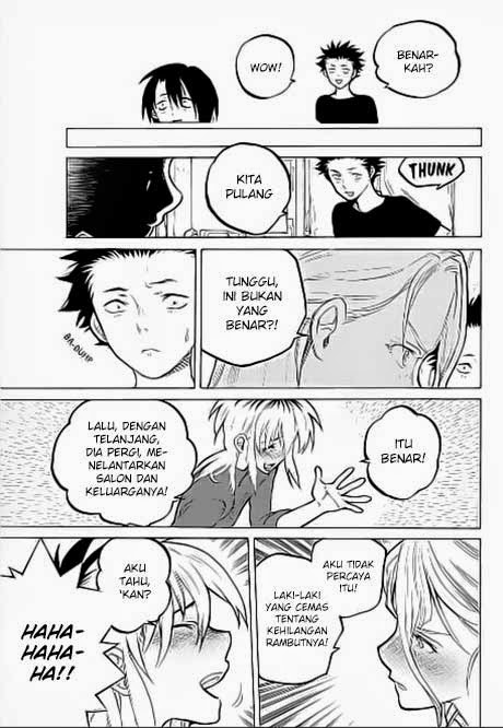 Koe no Katachi Bab 55 halaman 18