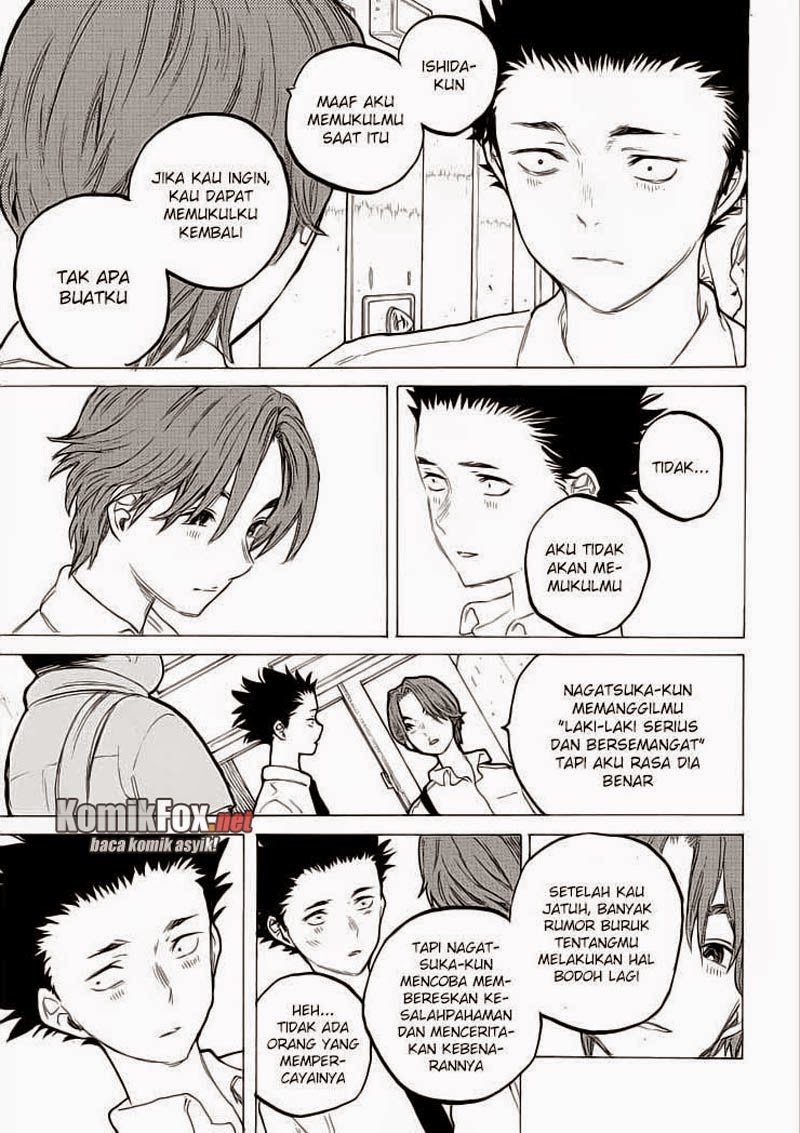 Koe no Katachi Bab 57 halaman 7
