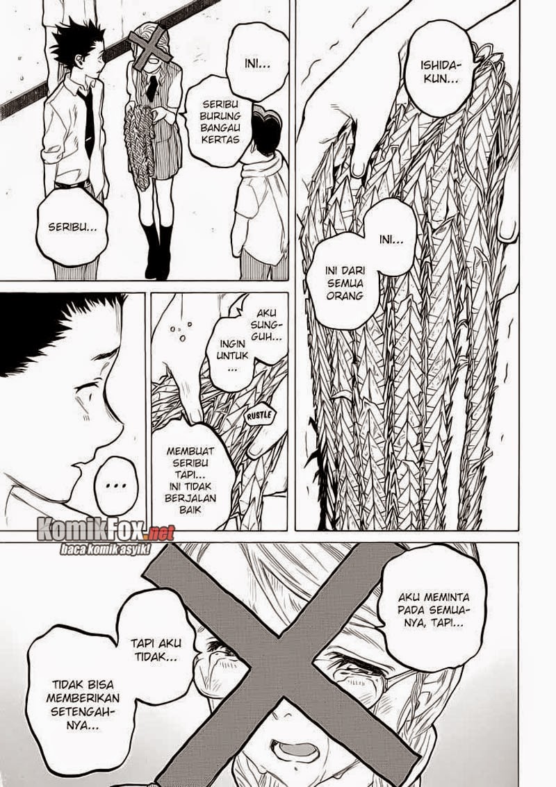 Koe no Katachi Bab 57 halaman 9