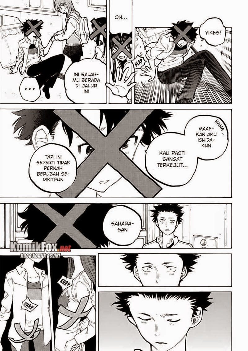 Koe no Katachi Bab 57 halaman 11
